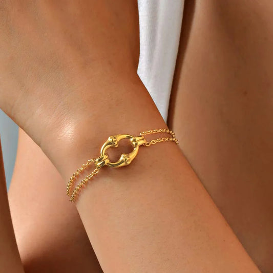 Double Chain Bracelet