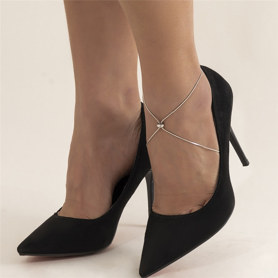 Vintage Adjustable Chain Anklet