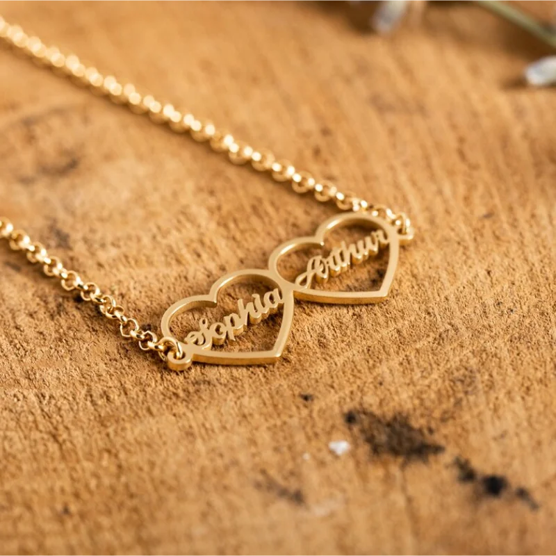 Personalized heart bracelets