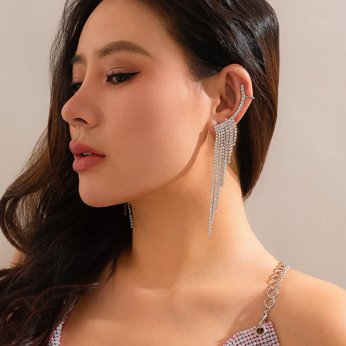 Sparkling Inlay Earrings