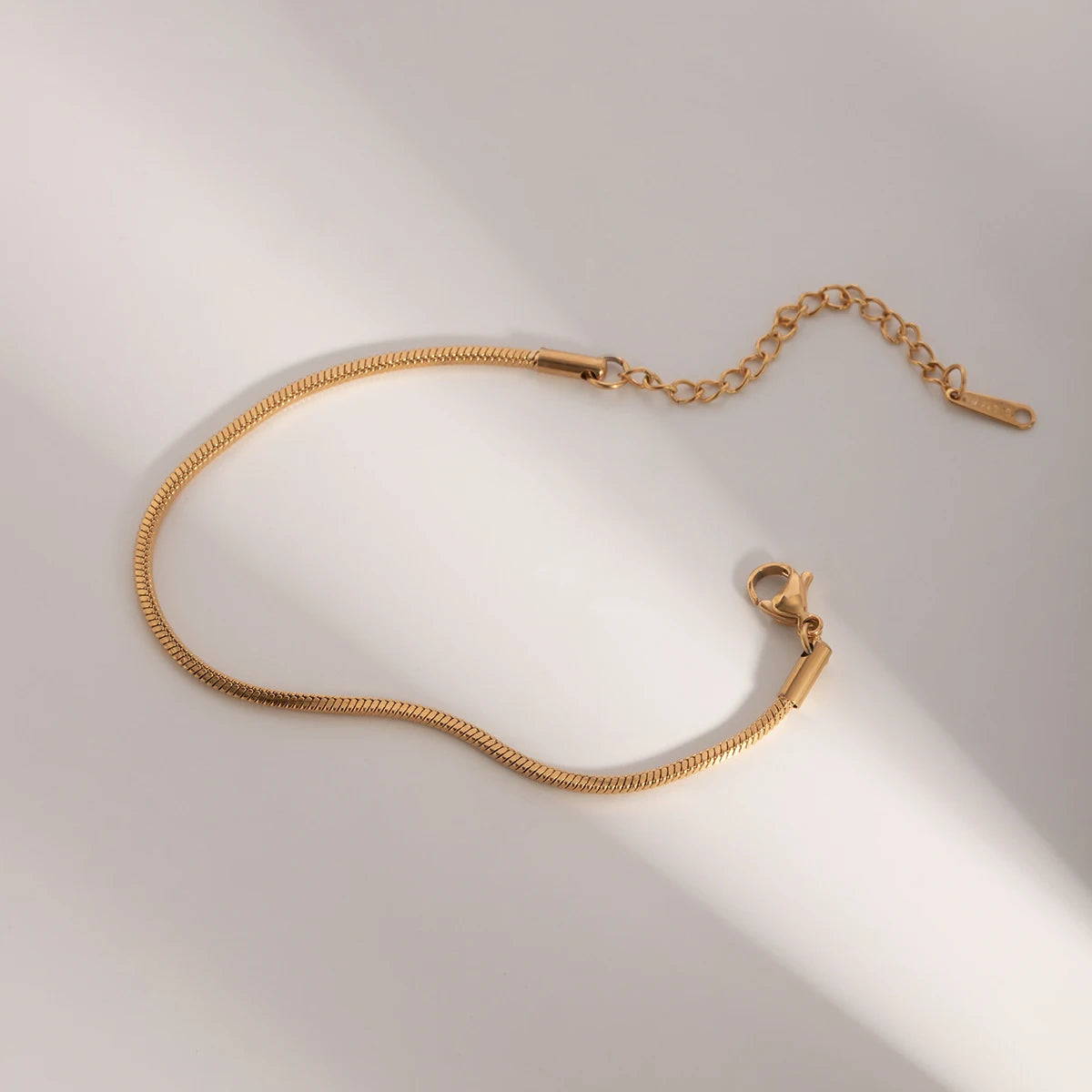 Snake Chain Gold Bracelet