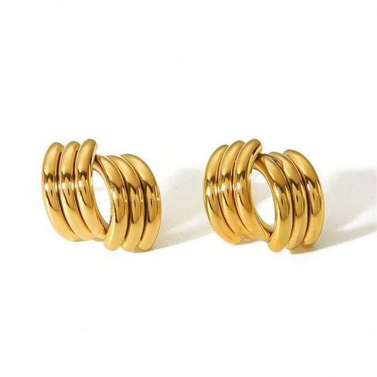 Lila Staggered Earrings
