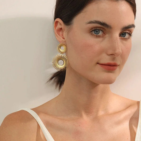 Daisy Sunflower Studs