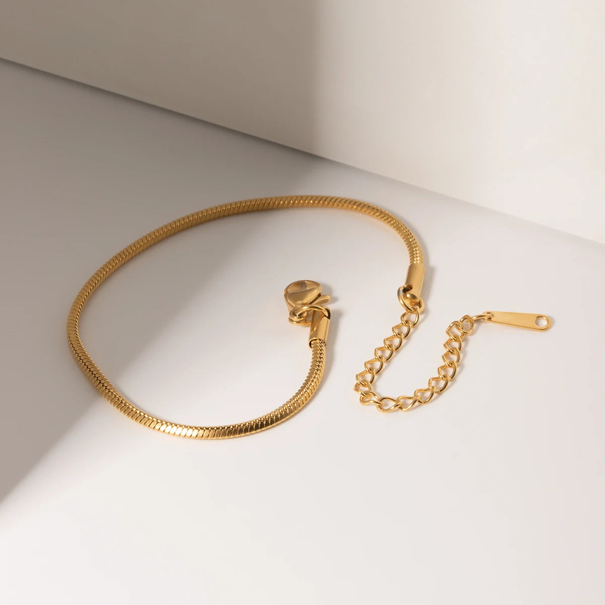 Snake Chain Gold Bracelet