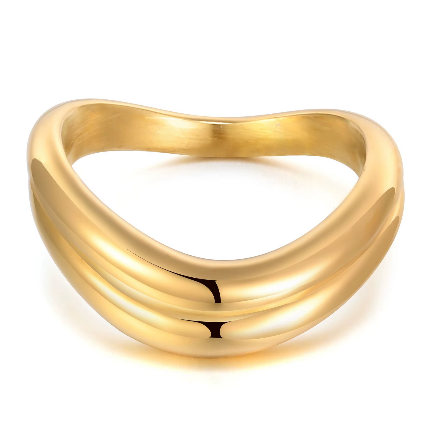 Luna Wavy Ring