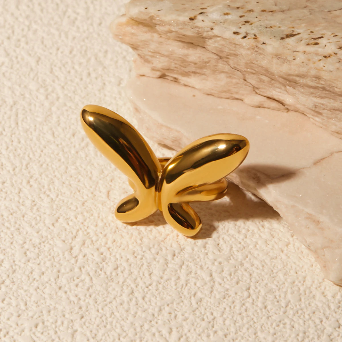Butterfly Gold Ring for women