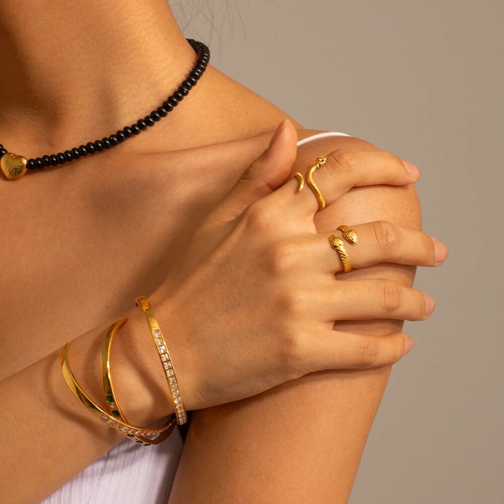 Snake Gold Women's Ring