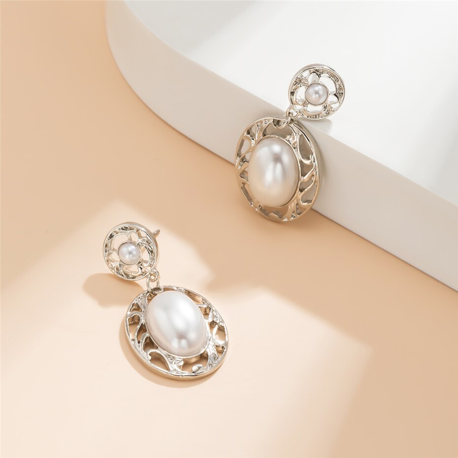 Pearl Drop Earrings for women