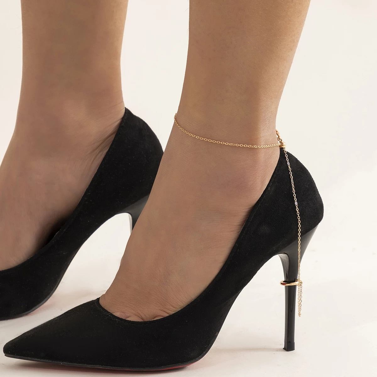 Vintage Adjustable Chain Anklet