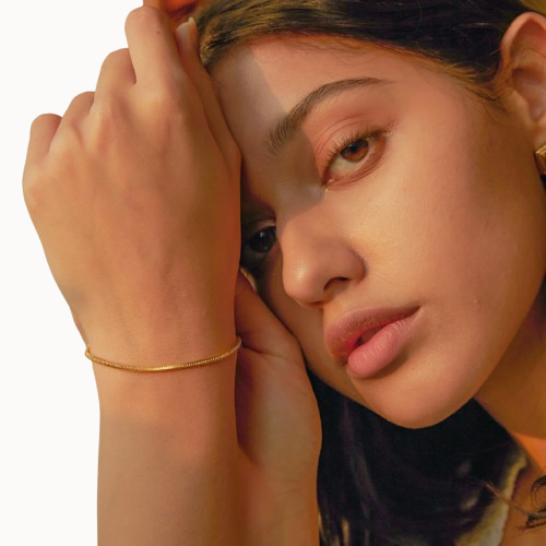 Snake Chain Gold Bracelet