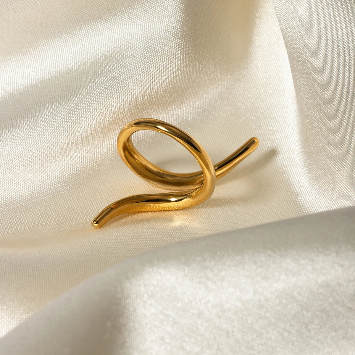 Gold Glossy Ring