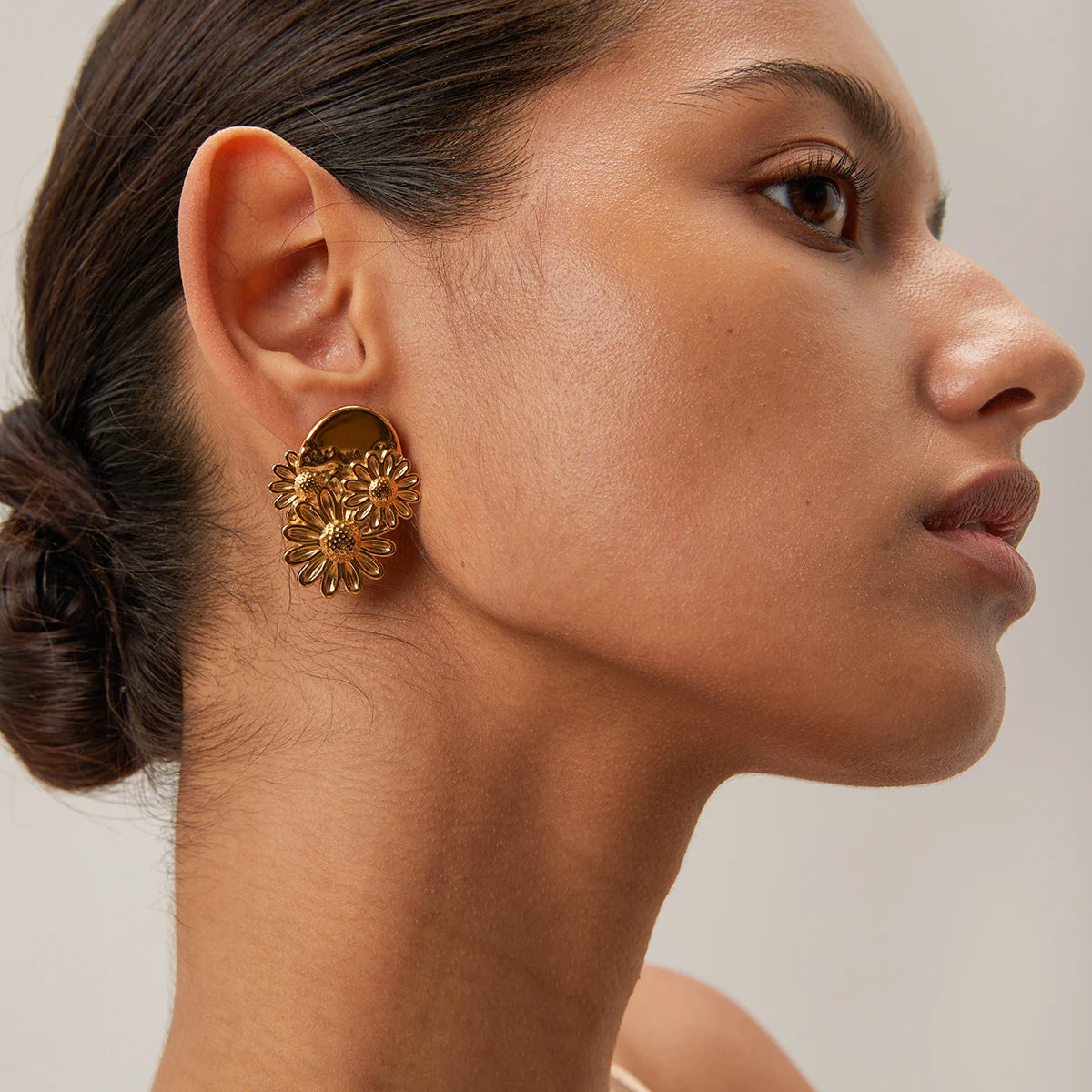 Daisy Flower Earrings