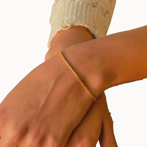 Snake Chain Gold Bracelet