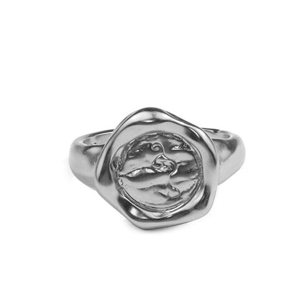 Irregular Round Concave-Convex Ring