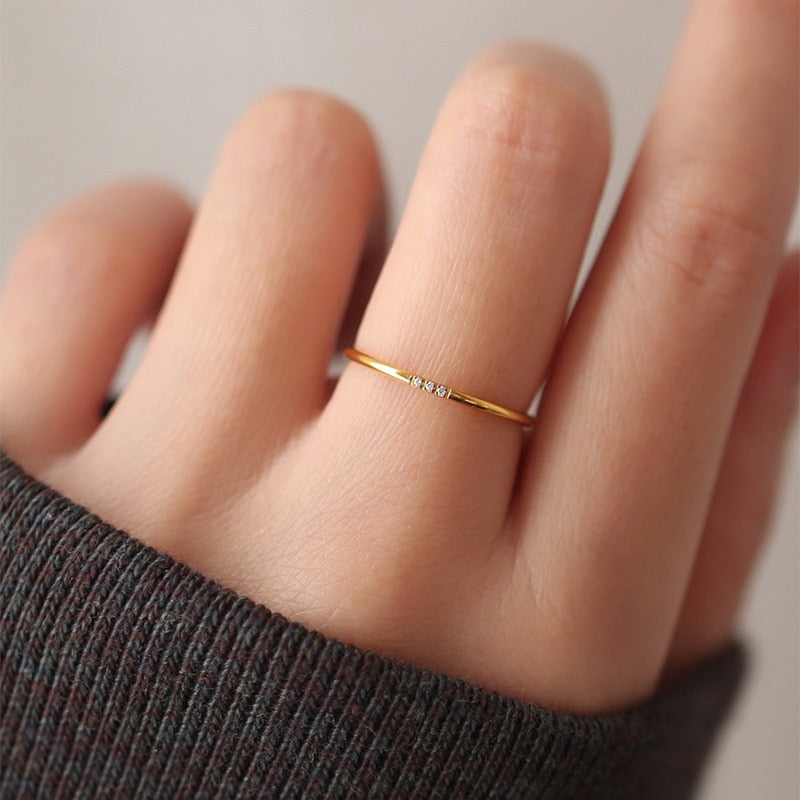 Thin Finger Ring