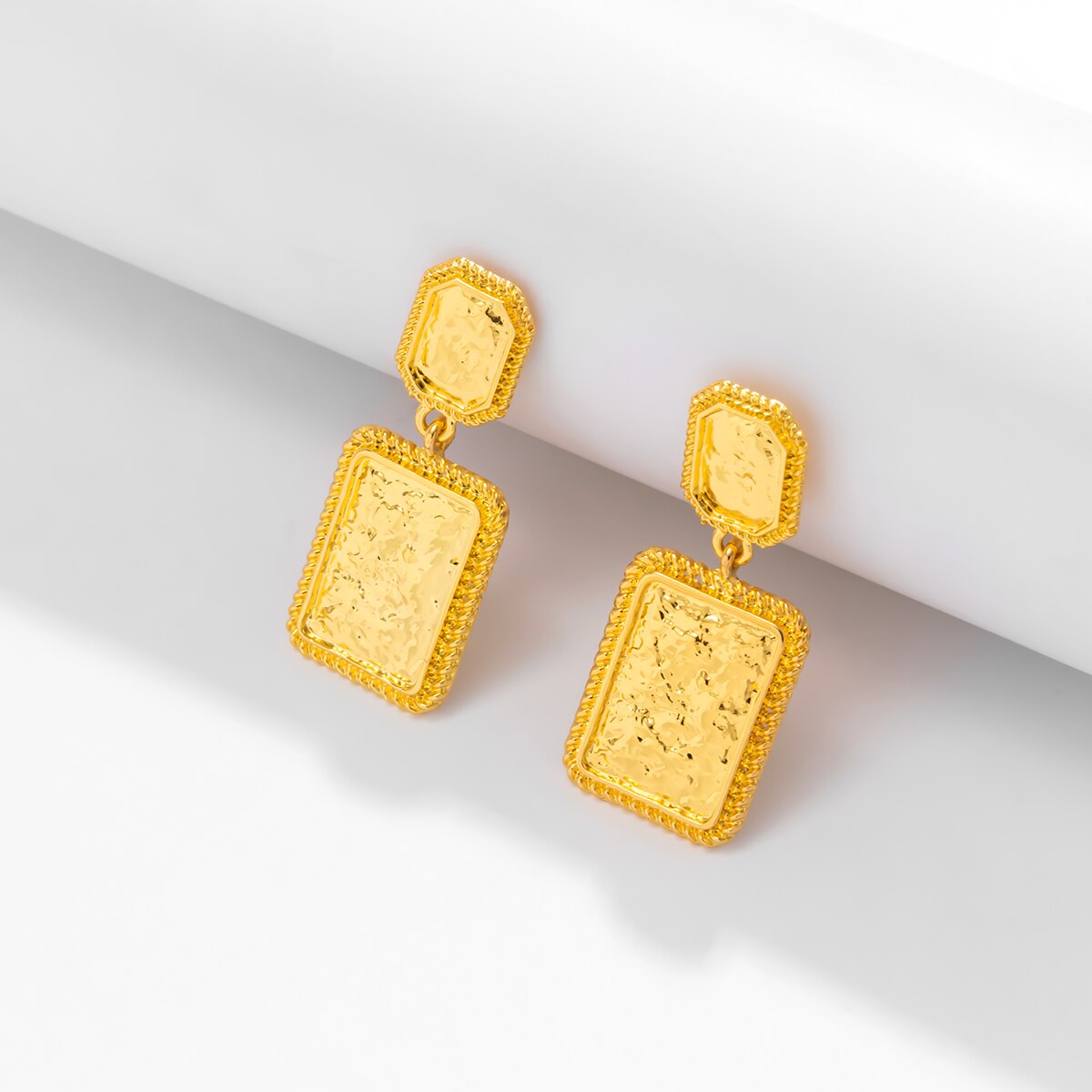 Square Drop Earrings