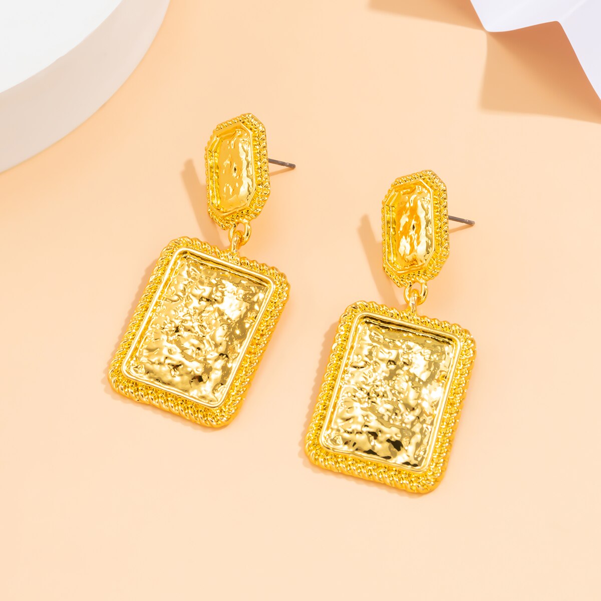 Square Drop Earrings