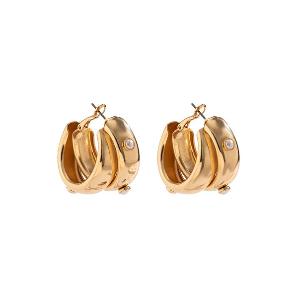 Gold Hoop Earrings