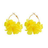 Flower earrings for women