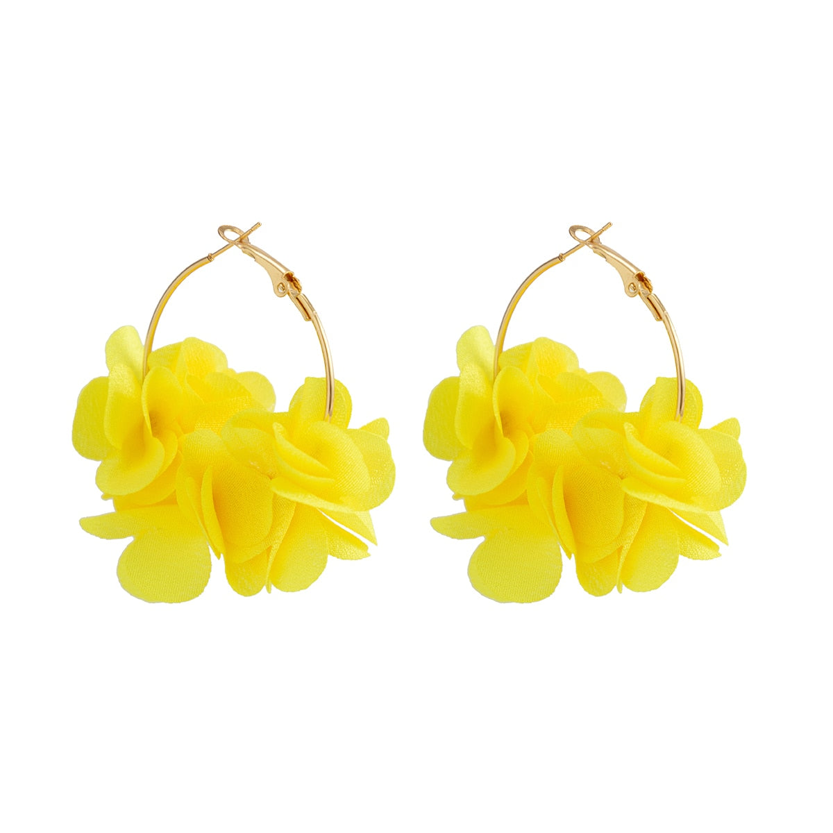 Flower earrings for women