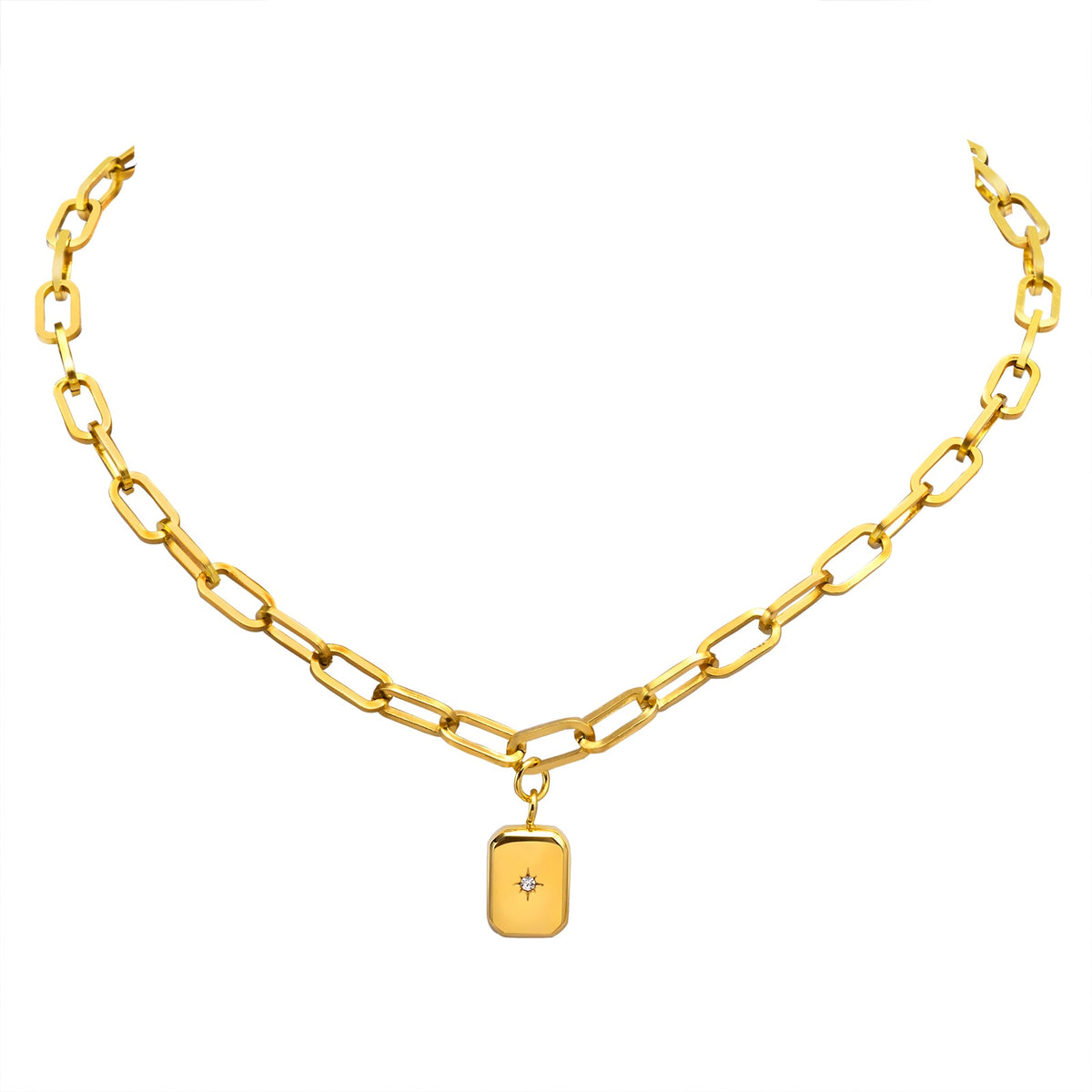 Starburst Gold Necklace