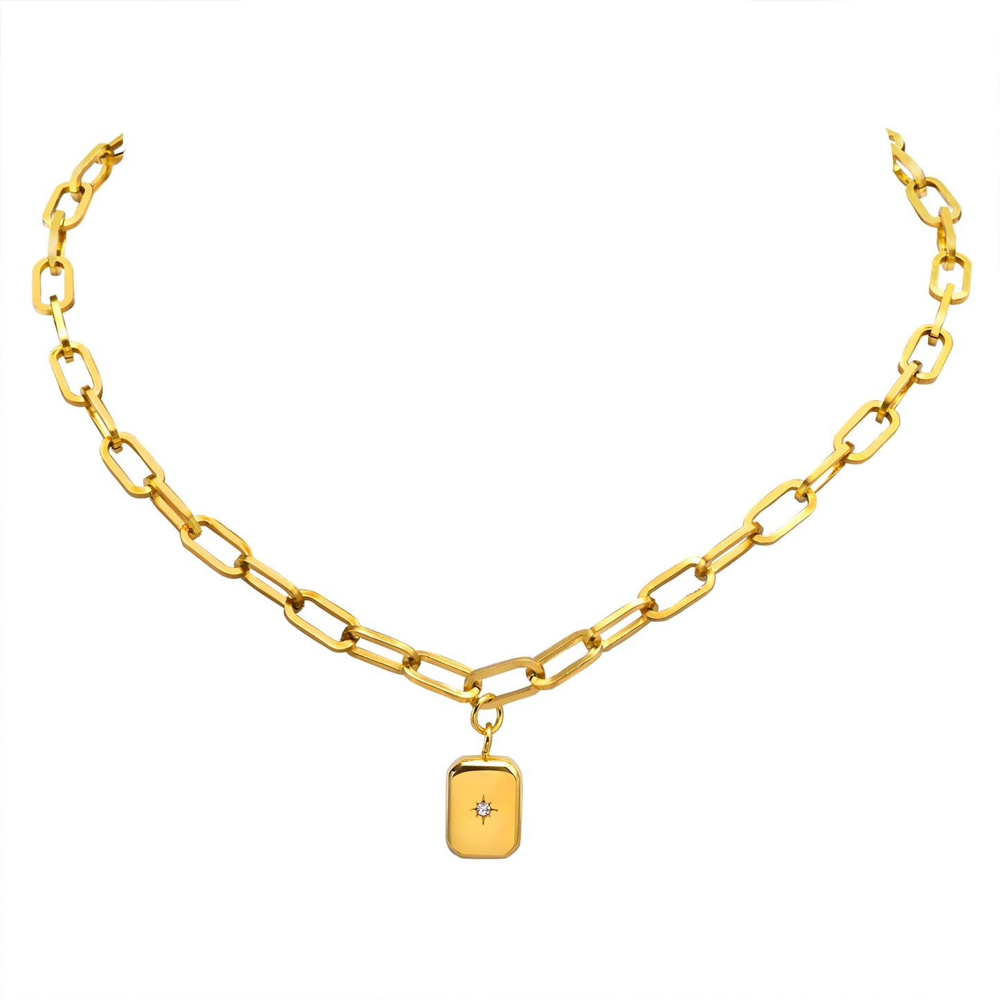 Starburst Gold Necklace