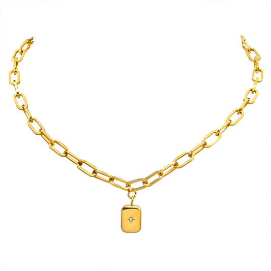 Starburst Gold Necklace