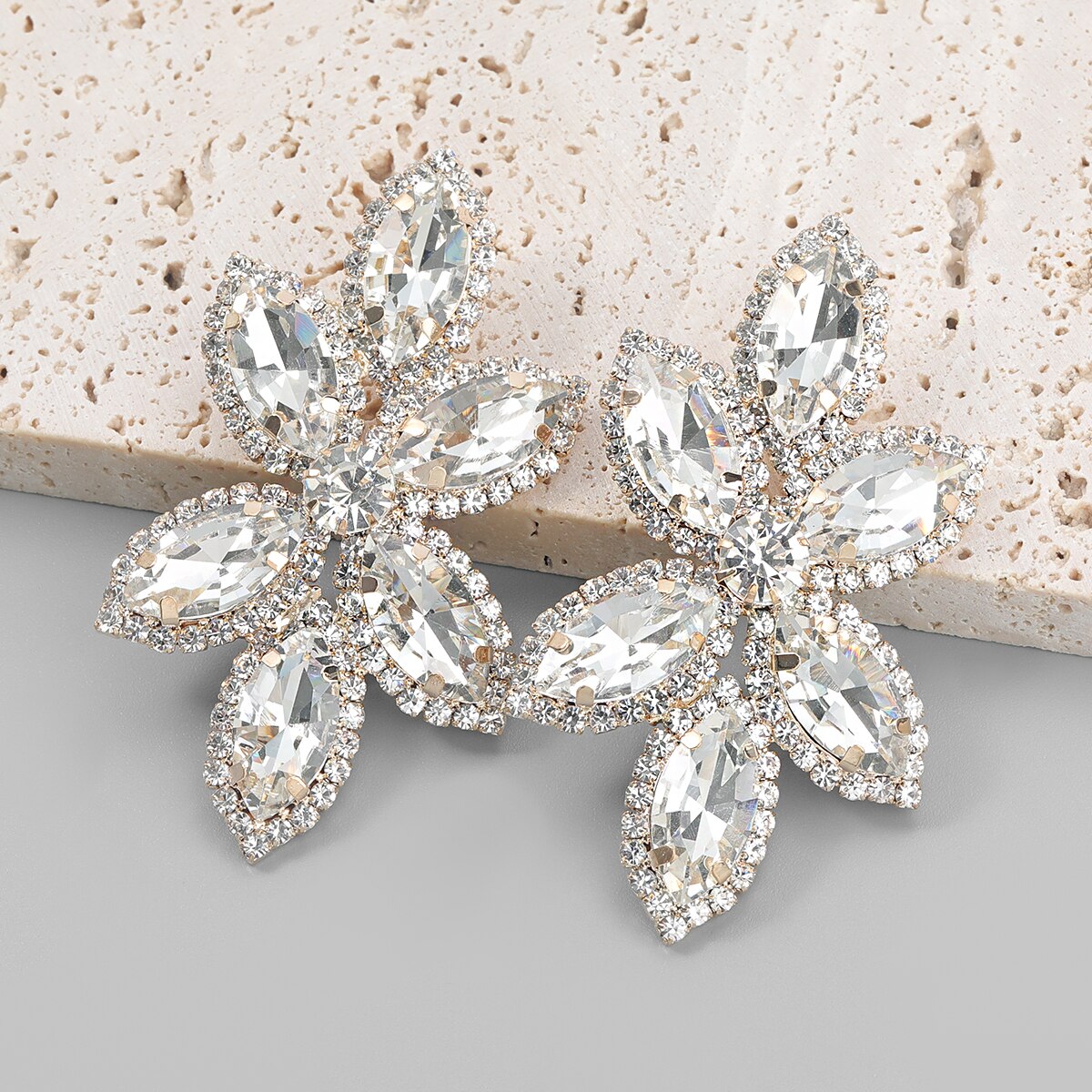 Flower Shaped Lady Earrings