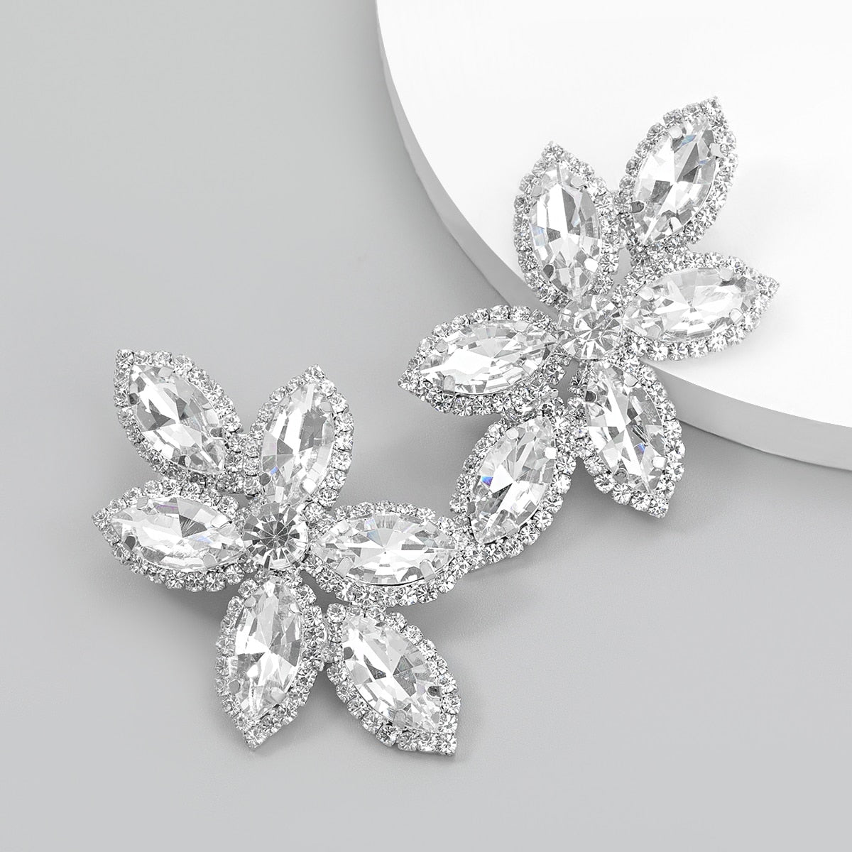 Flower Shaped Lady Earrings