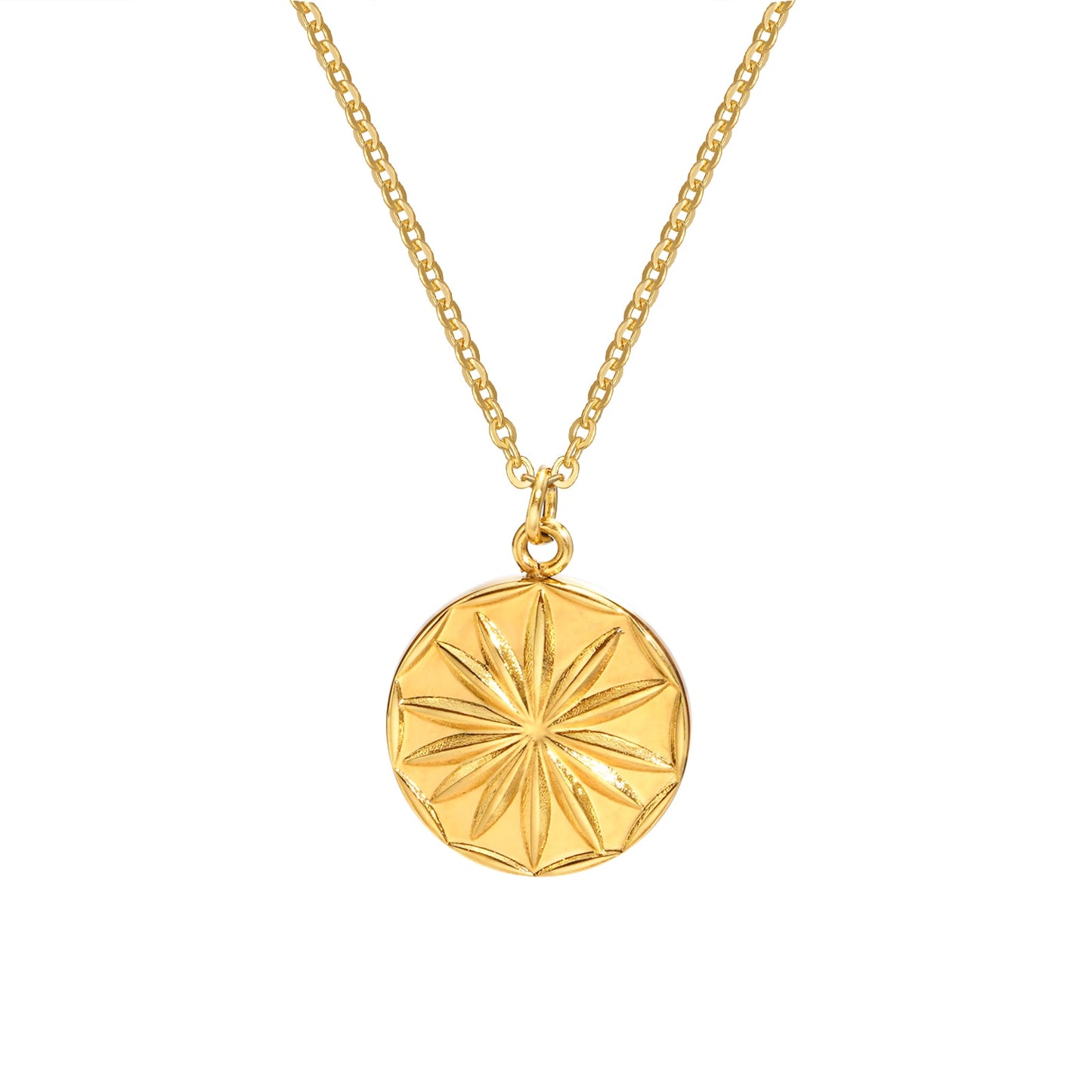 Flower Gold Necklace