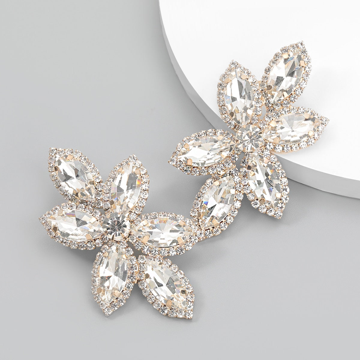Flower Shaped Lady Earrings
