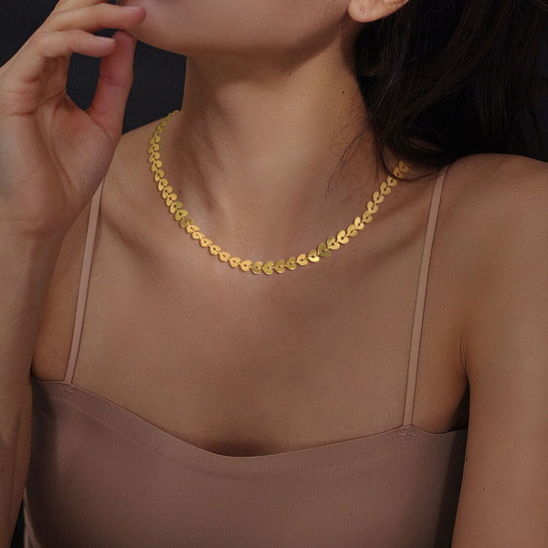Heart Gold Necklace