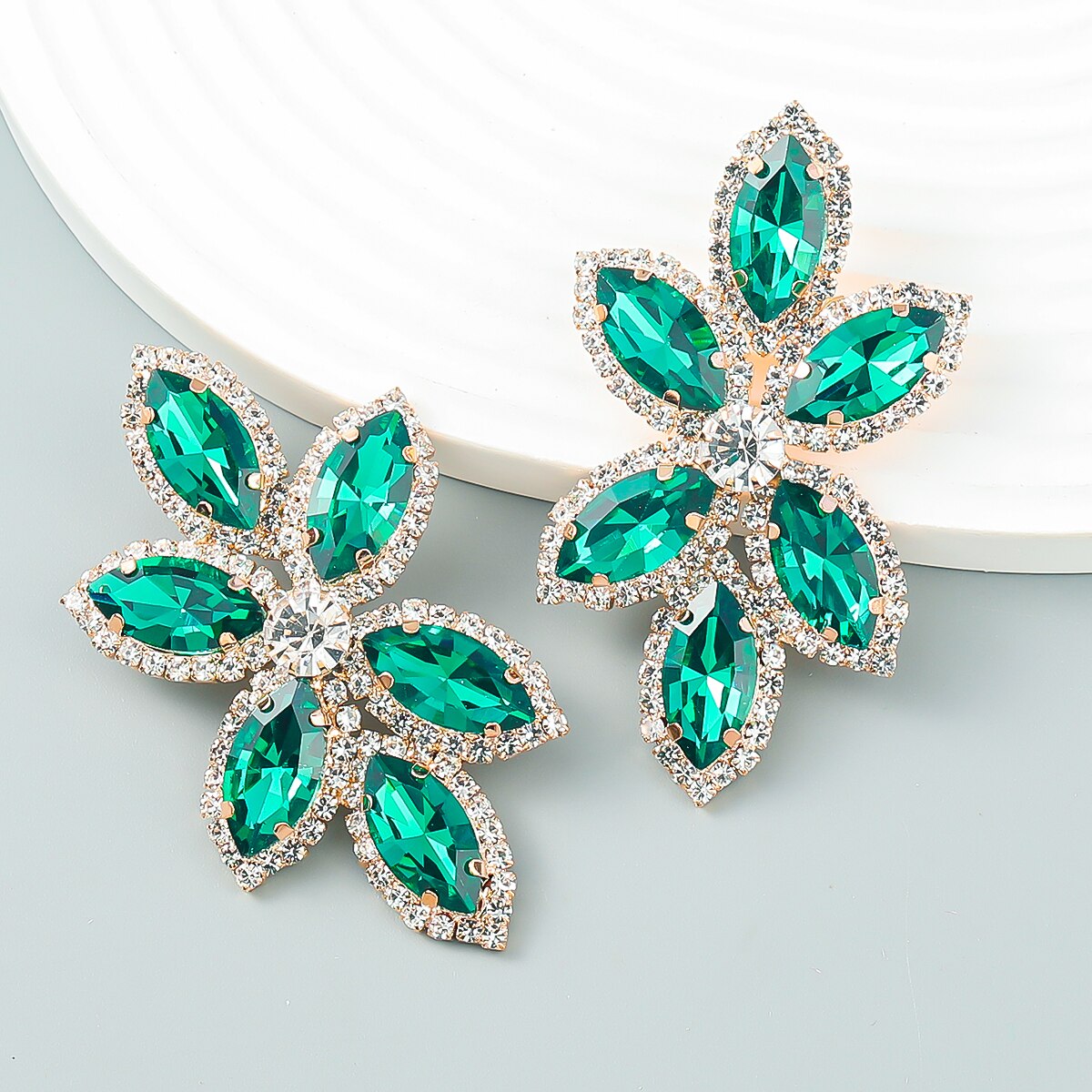 Flower Shaped Lady Earrings